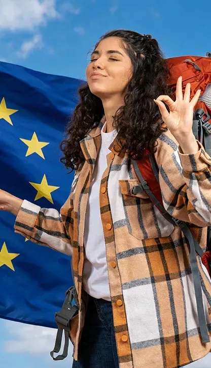 Schengen flag